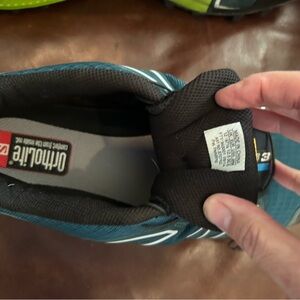 Men's Athletic Shoes in Teal and Black